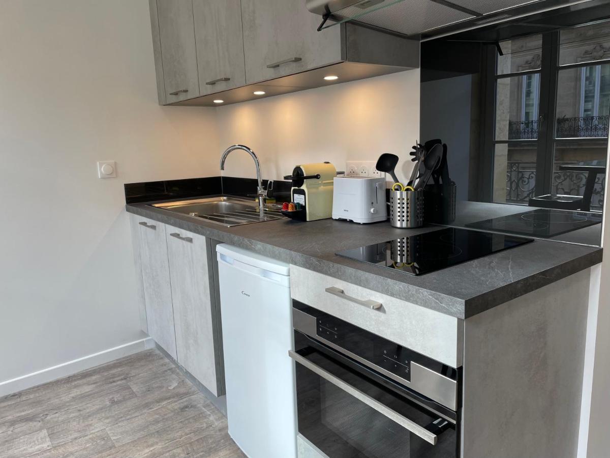 Magnifique Appartement Pour 2 Avec Climatisation Et Belle Pierre Bordelaise Bordeaux Exterior foto