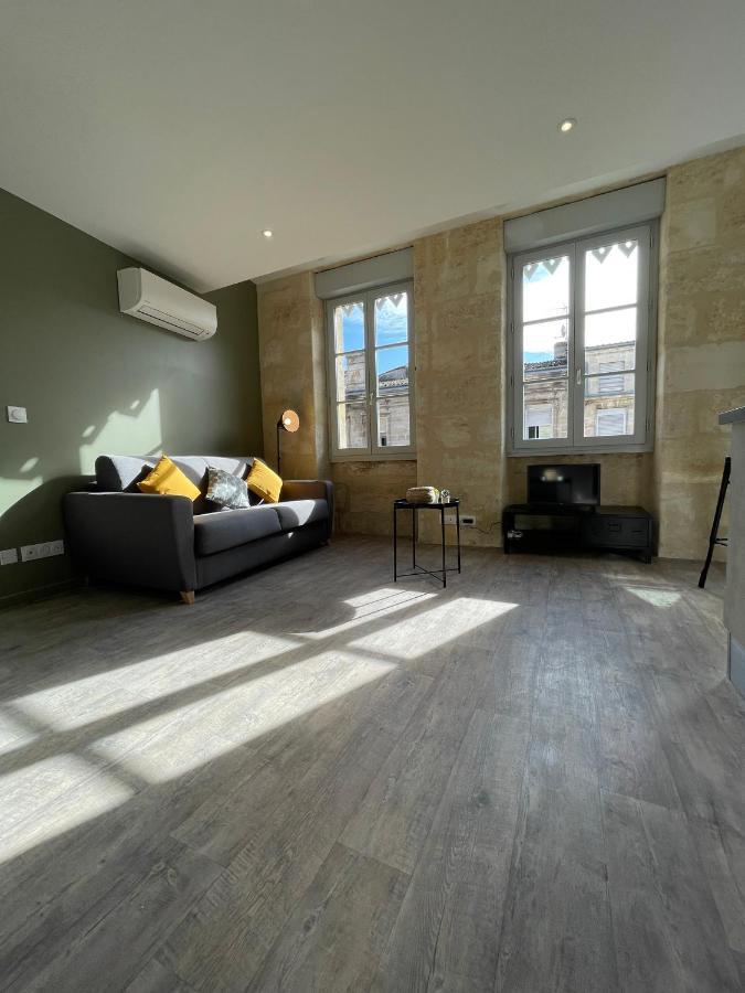 Magnifique Appartement Pour 2 Avec Climatisation Et Belle Pierre Bordelaise Bordeaux Exterior foto